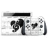 BW Musical Notes Nintendo Switch OLED (2021) Skin
